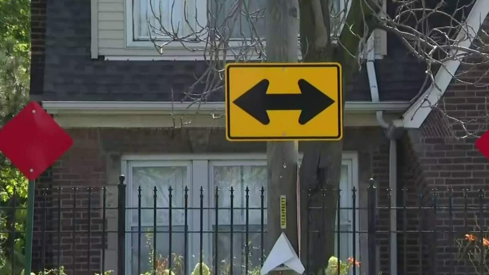 Family frustrated with drivers hitting property on Detroits west side