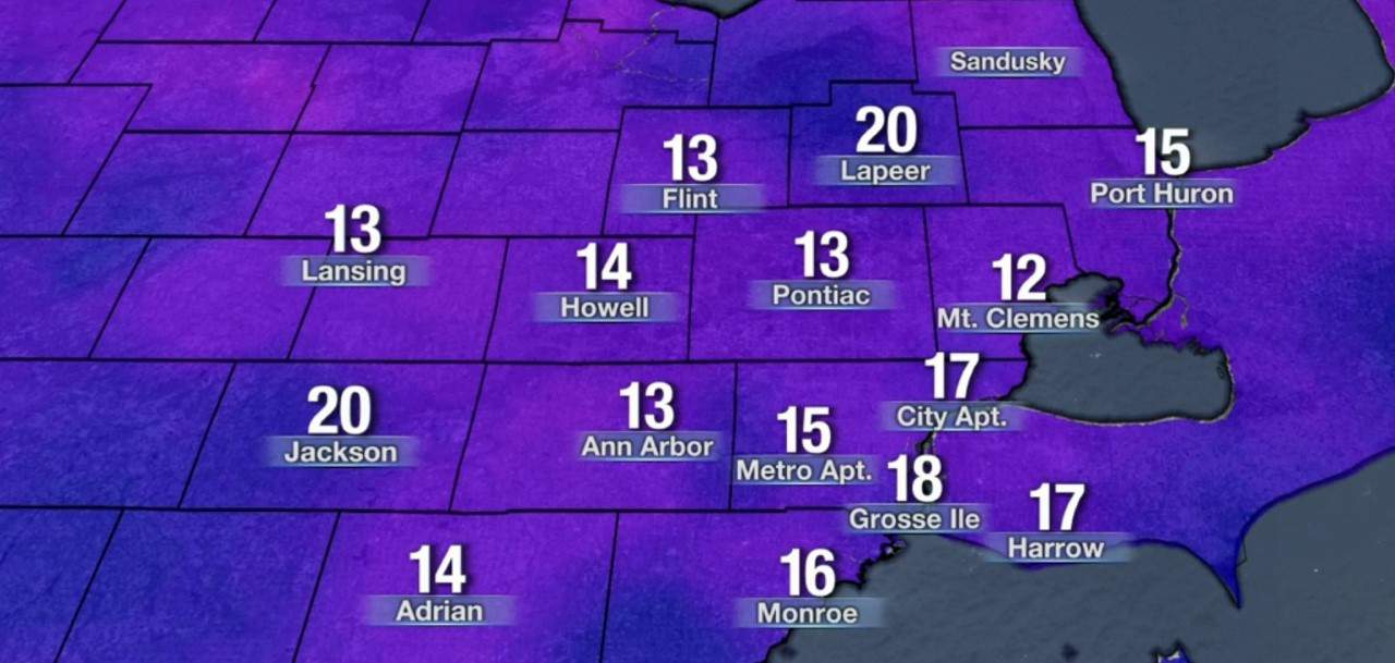 Metro Detroit weather: Bright and chilly Sunday afternoon