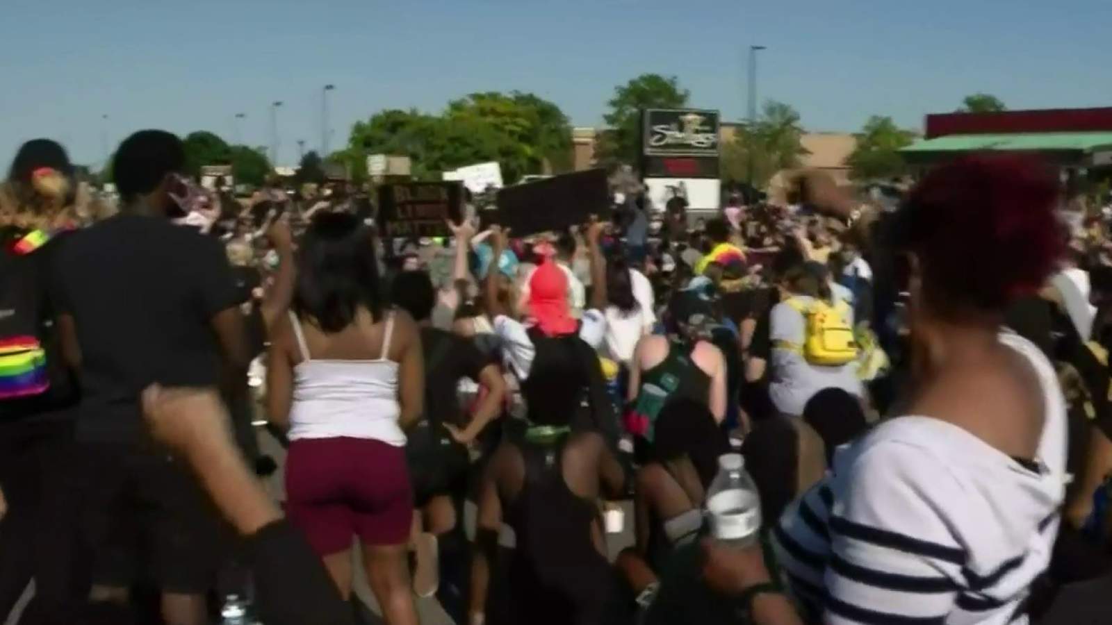 Protesters shut down Hall Road for hours in Sterling Heights