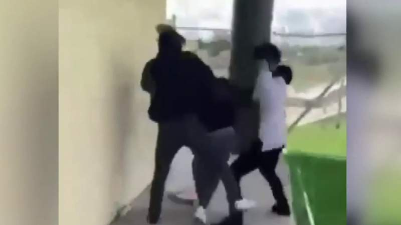 Video shows 2 teens assault classmate outside Howell High School