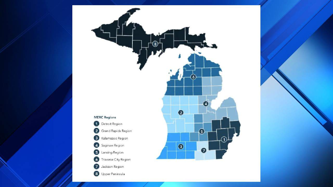 Michigan 8 Regions