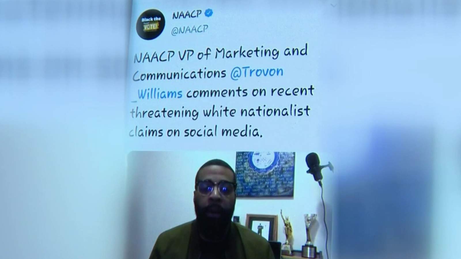 Viral warning of threats of violence isn’t real, NAACP says