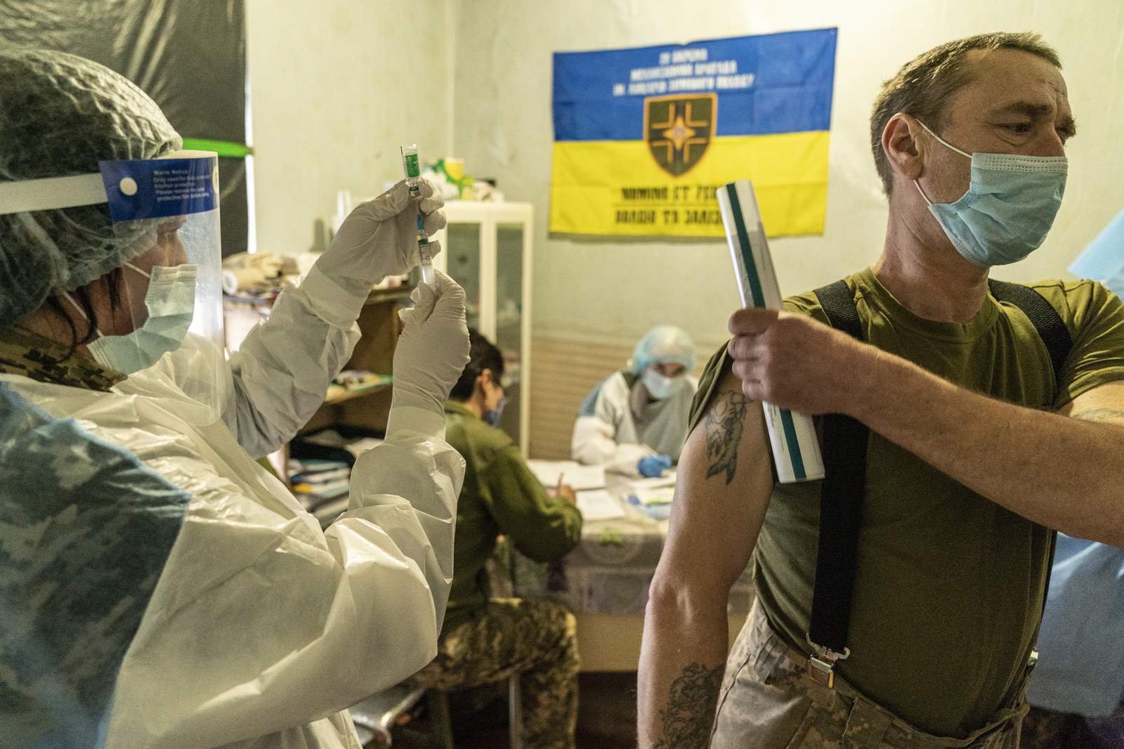 Wide resistance to vaccines plagues Ukraine's COVID-19 fight