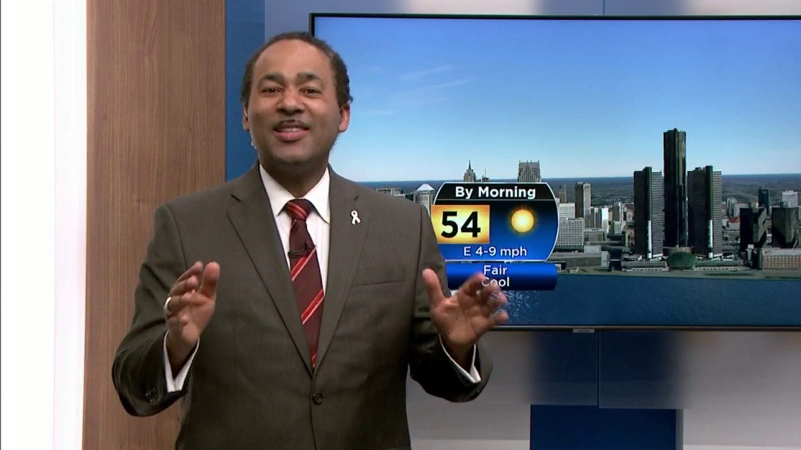 Metro Detroit weather: Mostly clear and comfortable as we cool off Sunday night
