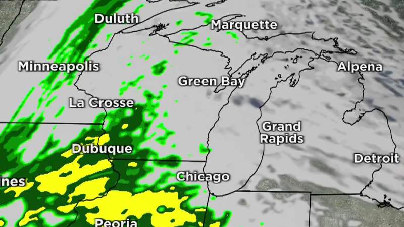 Metro Detroit weather: Warmest day of the week, rain on deck