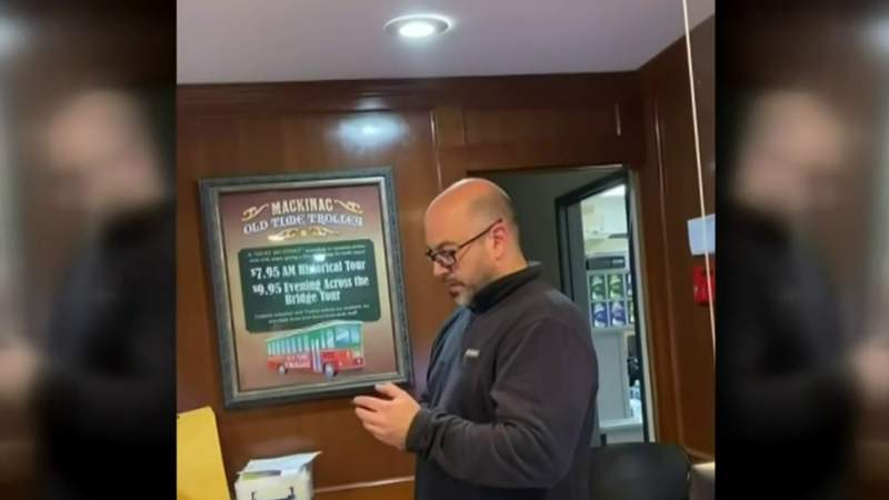 Video: Mackinaw City hotel worker berates, kicks out family after woman makes complaint about plumbing