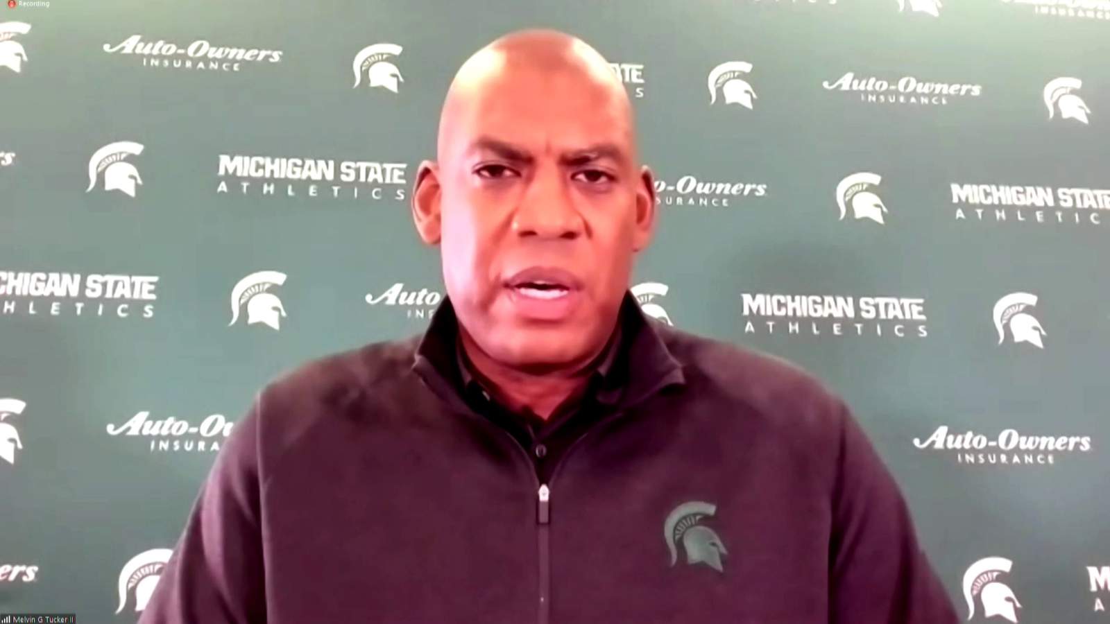 Michigan State coach Mel Tucker calls Michigan ‘school up/down the road’ 4 times ahead of matchup