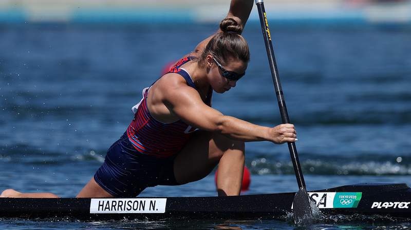 USA's Harrison surprises with C-1 200m win, Carrington snatches third Tokyo gold
