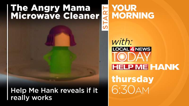 Help Me Hank puts this microwave cleaner to the test