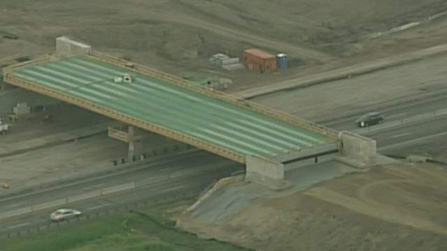 Bridge construction underway at I-75 and Crooks Road