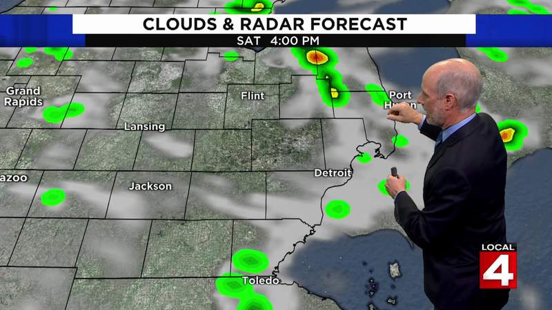 Metro Detroit weather: Steamy weekend with storm chances