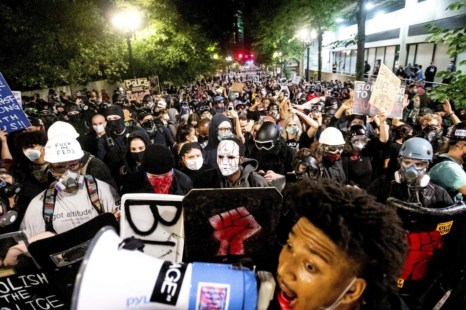 Police 'unlawful assembly' powers come under fire in Oregon