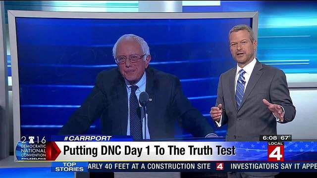 Truth Test: Bernie overstated super-wealthy's worth and tuition plan exaggerated on Day 1 of the DNC