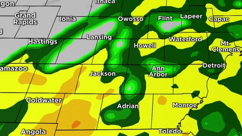Metro Detroit weather: Flood watch continues with waves of rain expected