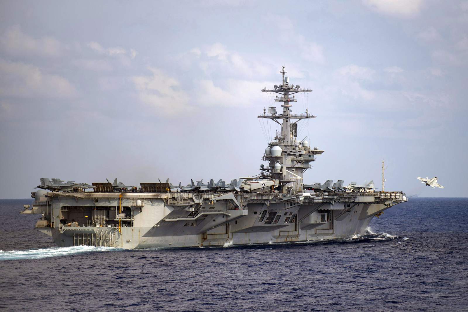 8 more sailors aboard US ship test positive a second time