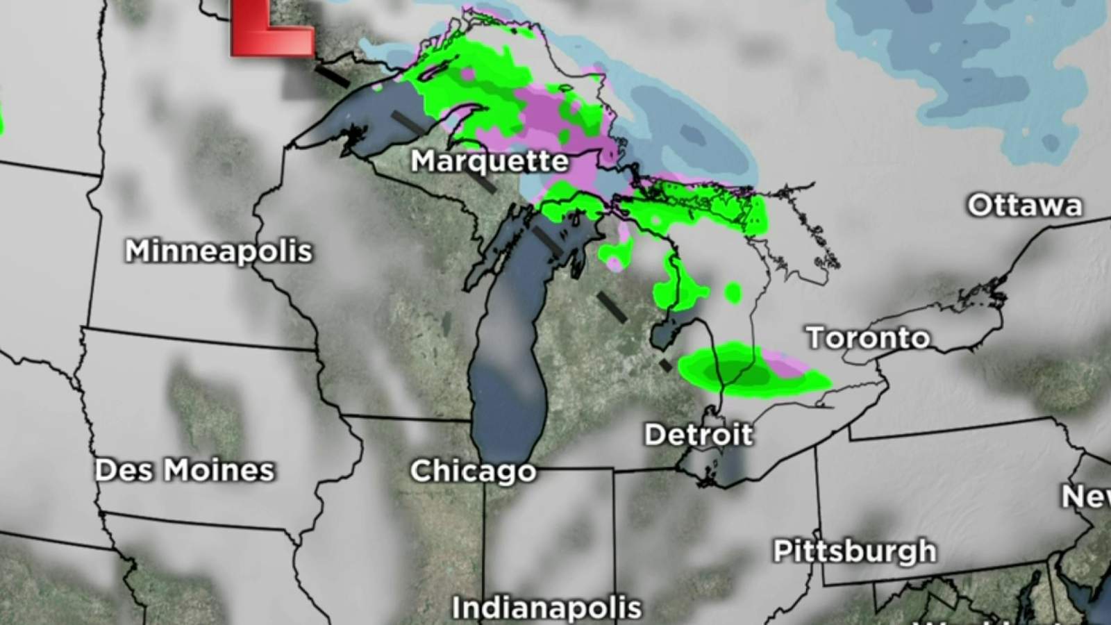 Metro Detroit weather: Cold, mostly cloudy but dry Sunday night