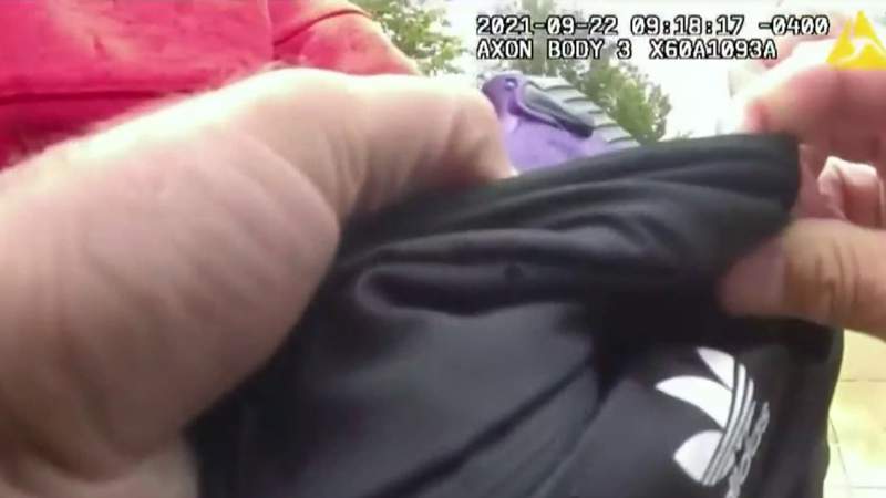 Body camera footage shows police find loaded pistol in Taylor High School student’s fanny pack
