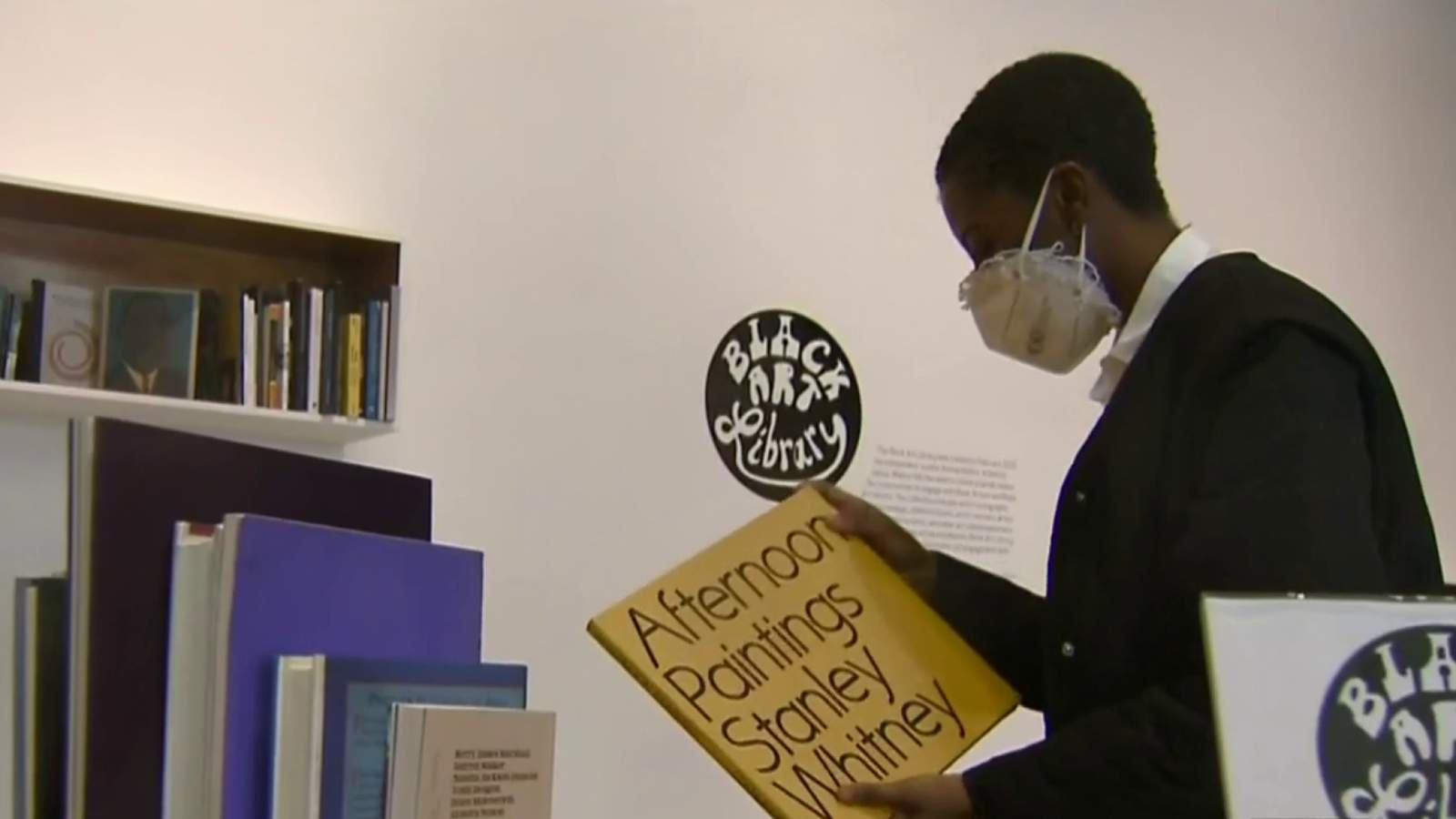 ‘Black Art Library’ exhibit at MOCAD celebrates work of artists through books