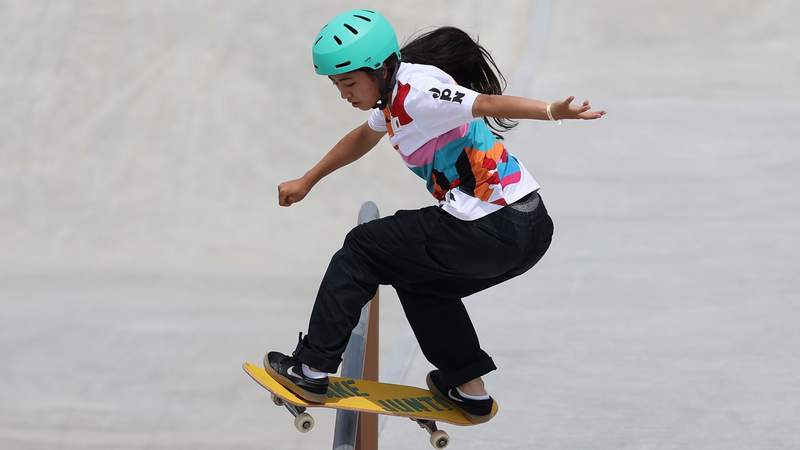 Japan dominates women's skateboarding street prelims