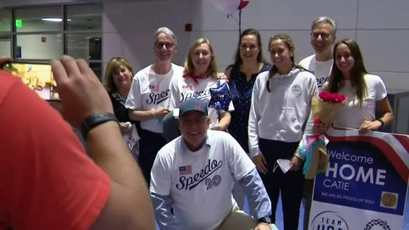 Metro Detroit Olympians return home
