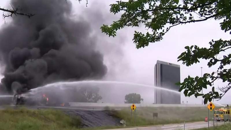 I-75 in Troy remains closed day after massive tanker truck fire