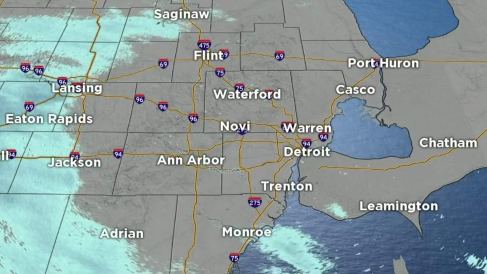 Metro Detroit weather: Cold with flurries, light snow Sunday
