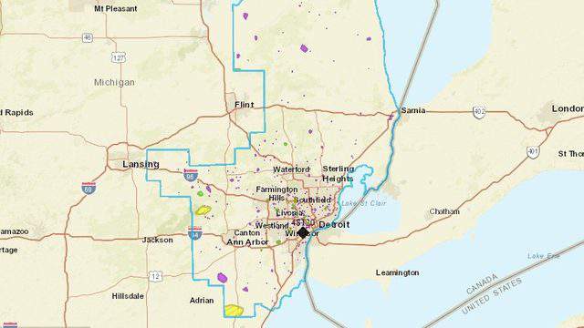 power outage map west michigan Dte Energy Power Outage Map Here S How To Check It power outage map west michigan