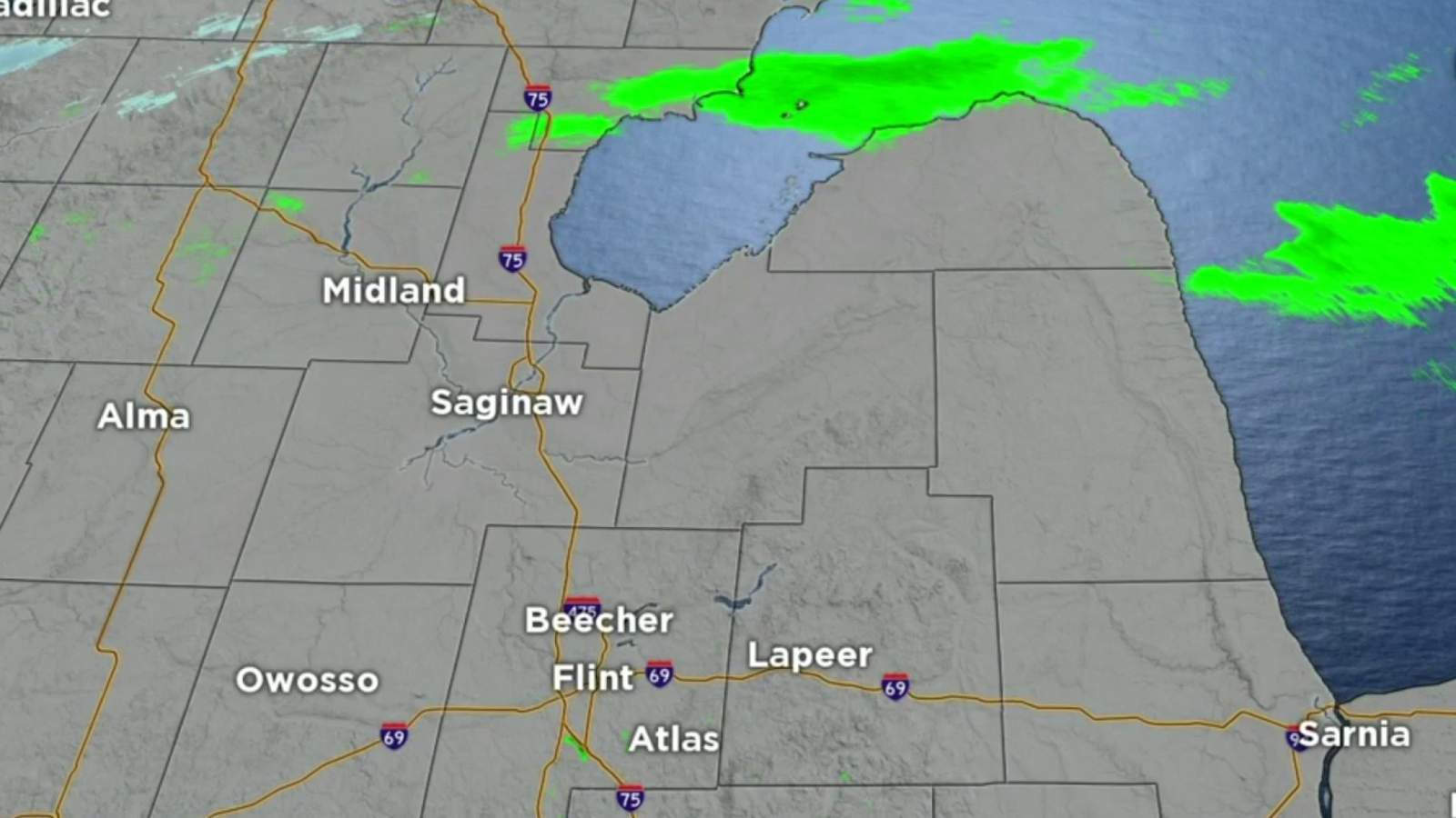 Metro Detroit weather: Chance of snow overnight, mostly-dry weekend