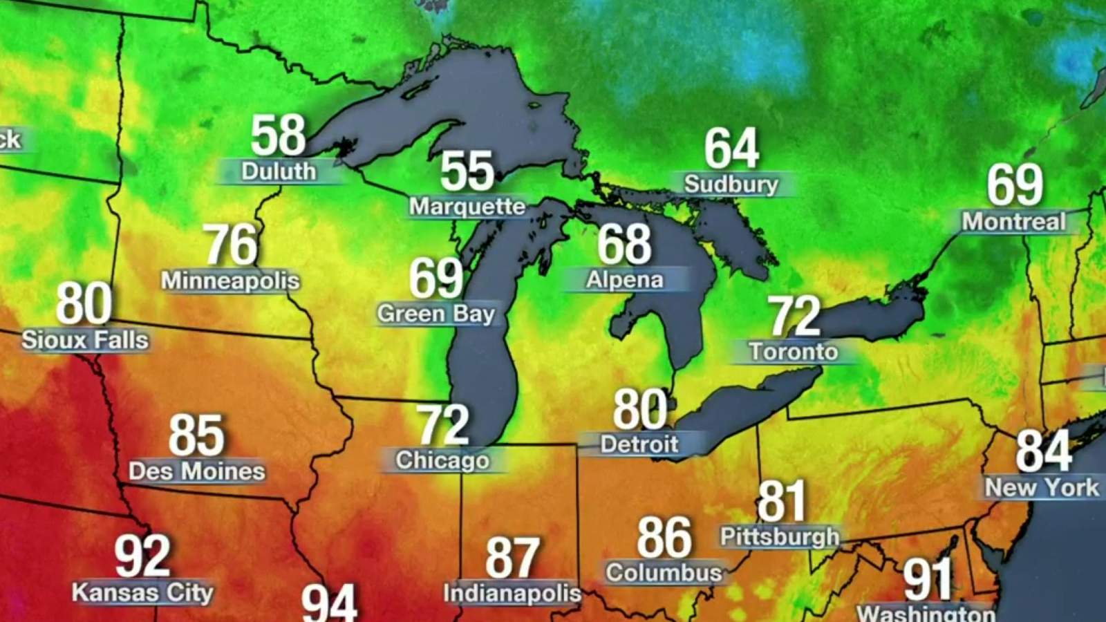 Metro Detroit weather: Clear, cool, comfortable Saturday night