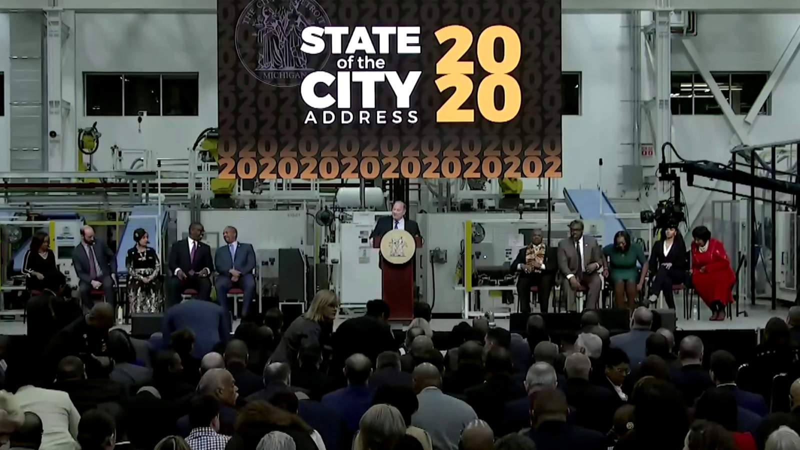 Detroit Mayor Mike Duggan delivers 2020 State of the City speech
