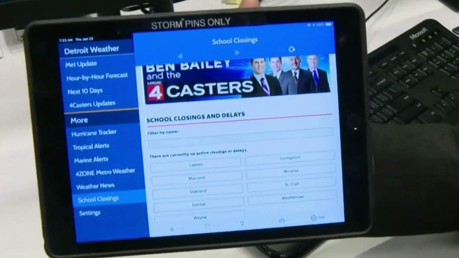 Know when your kid's school closes with the Local4Casters app