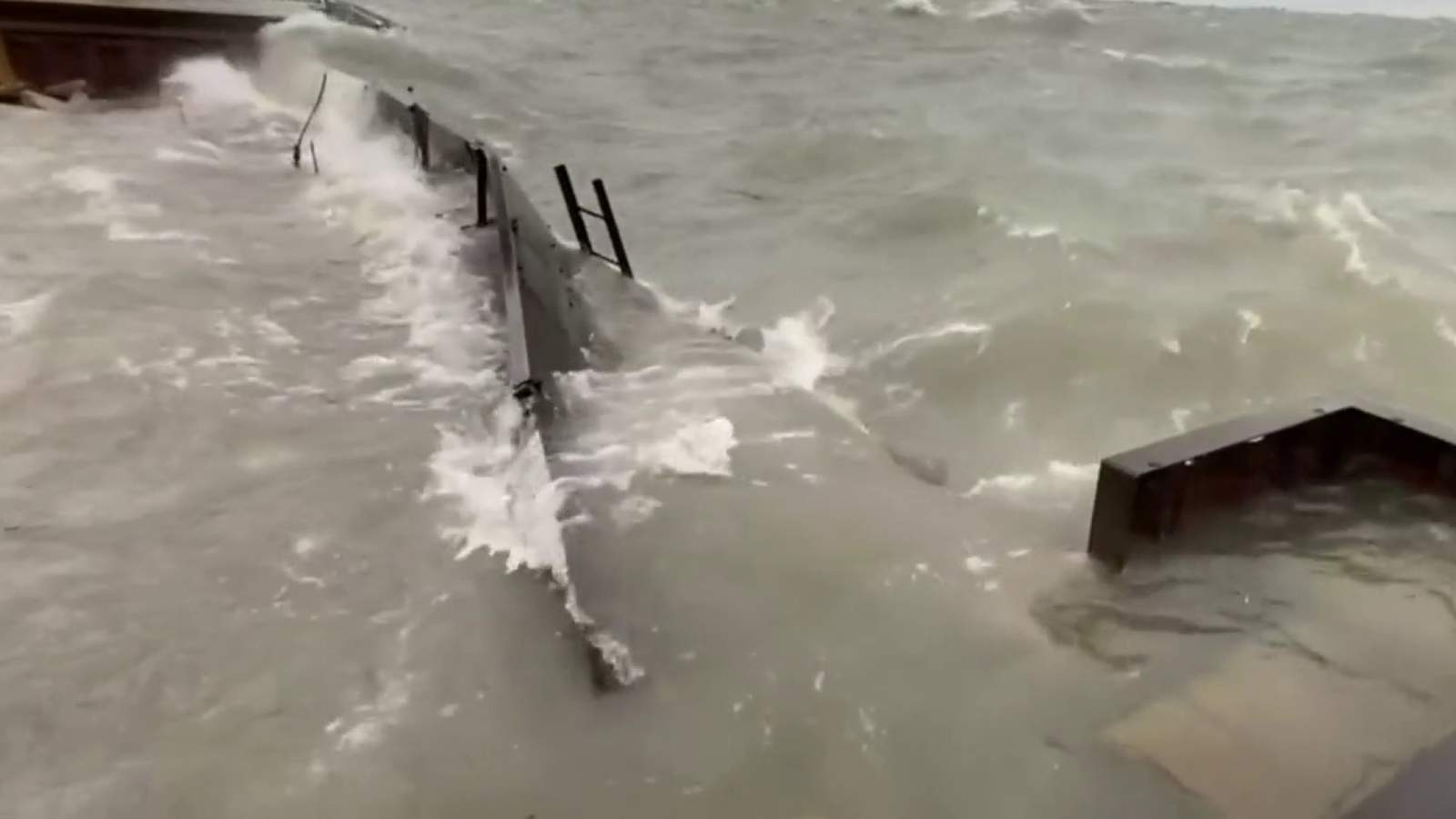 Wind causes significant shoreline flooding in Fair Haven