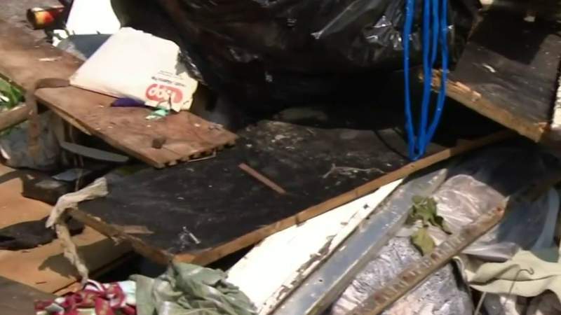 Detroit woman on a mission to stop illegal dumping