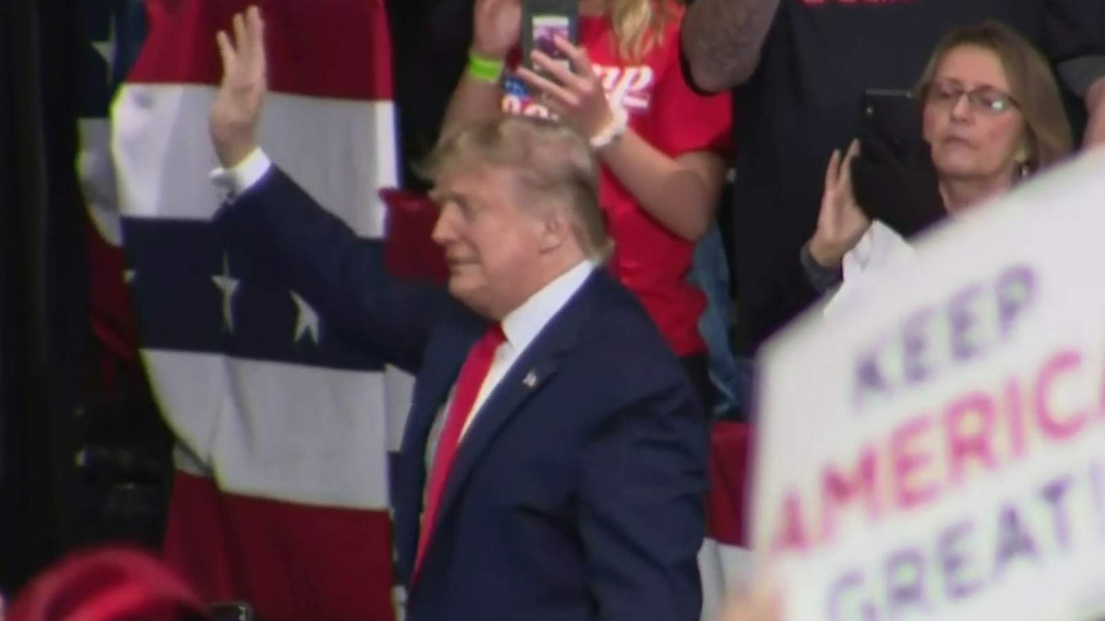 President Trump holds first campaign rally of 2020 in Toledo