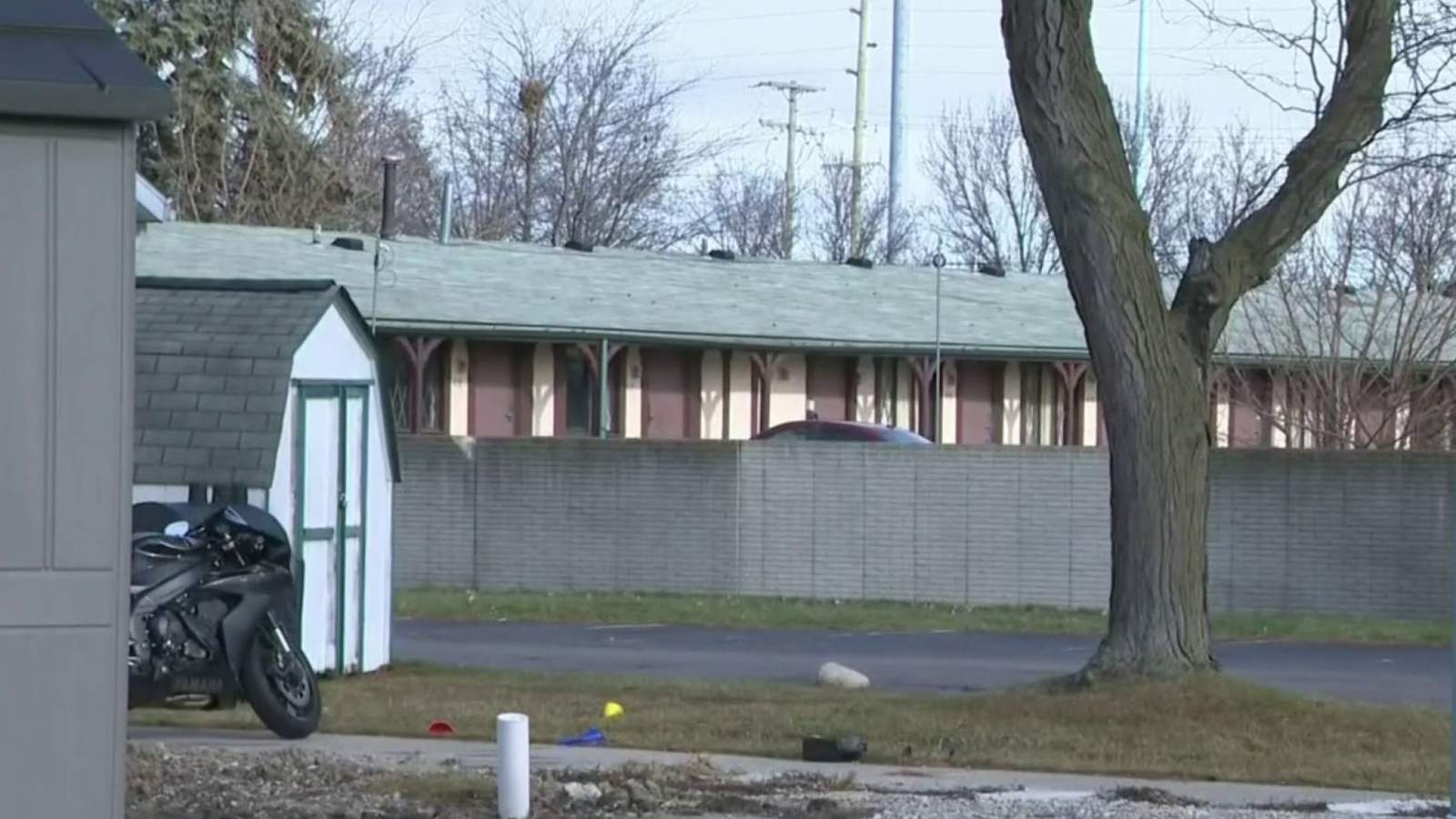Neighbors in Madison Heights say motel arrest shootout damaged their homes