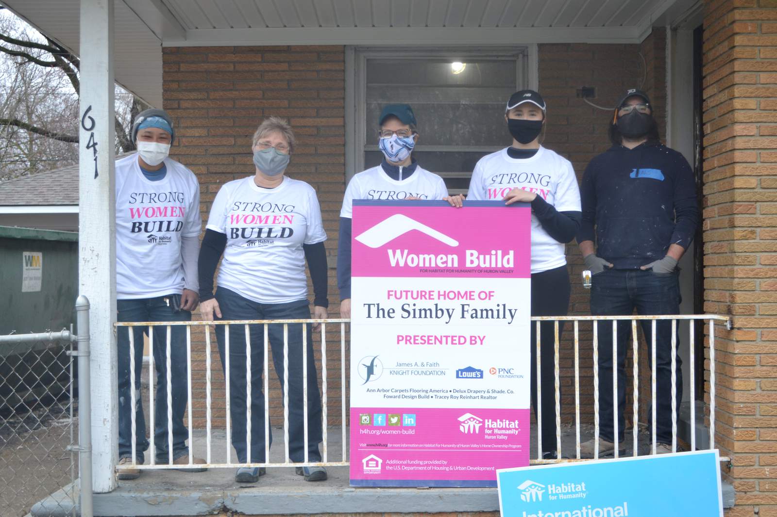Habitat for Humanity of Huron Valley kicks off 2021 Women Build home