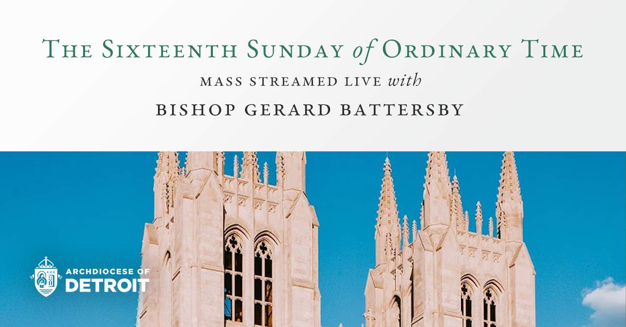WATCH LIVE: Sunday Mass at the Cathedral of the Most Blessed Sacrament in Detroit
