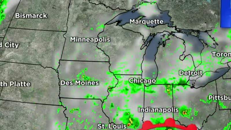 Metro Detroit weather: Chance of scattered showers, storms next 2 days