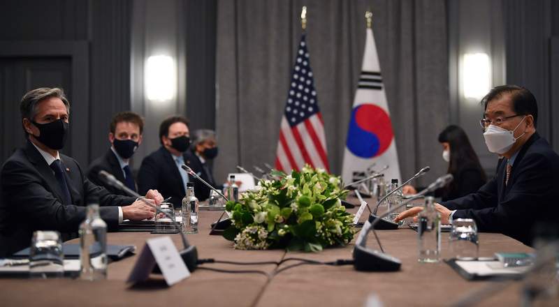 US, Japan, South Korea diplomats review North Korea strategy