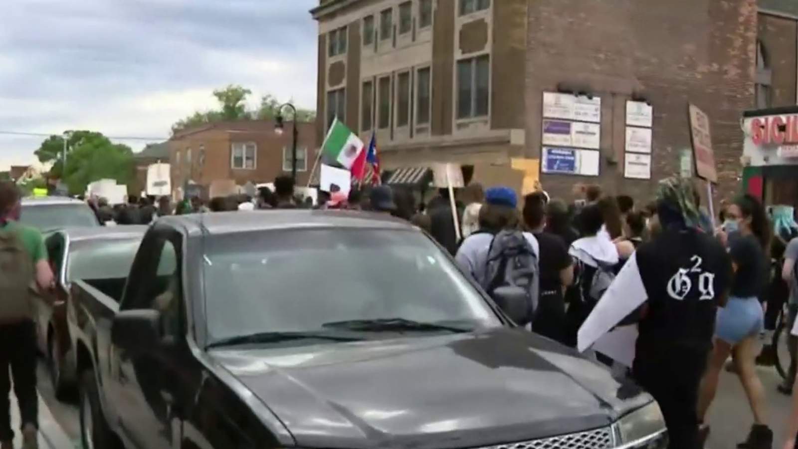 Protest in Detroit ends peacefully without arrests, violence