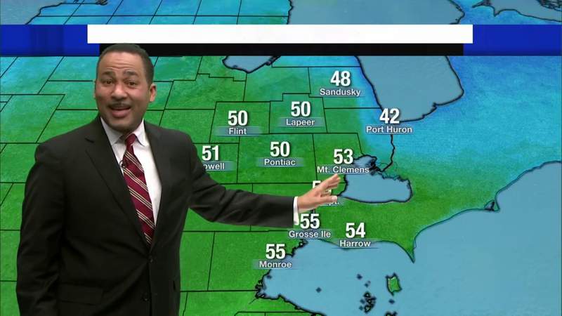 Metro Detroit weather: Cool with fewer clouds Sunday afternoon