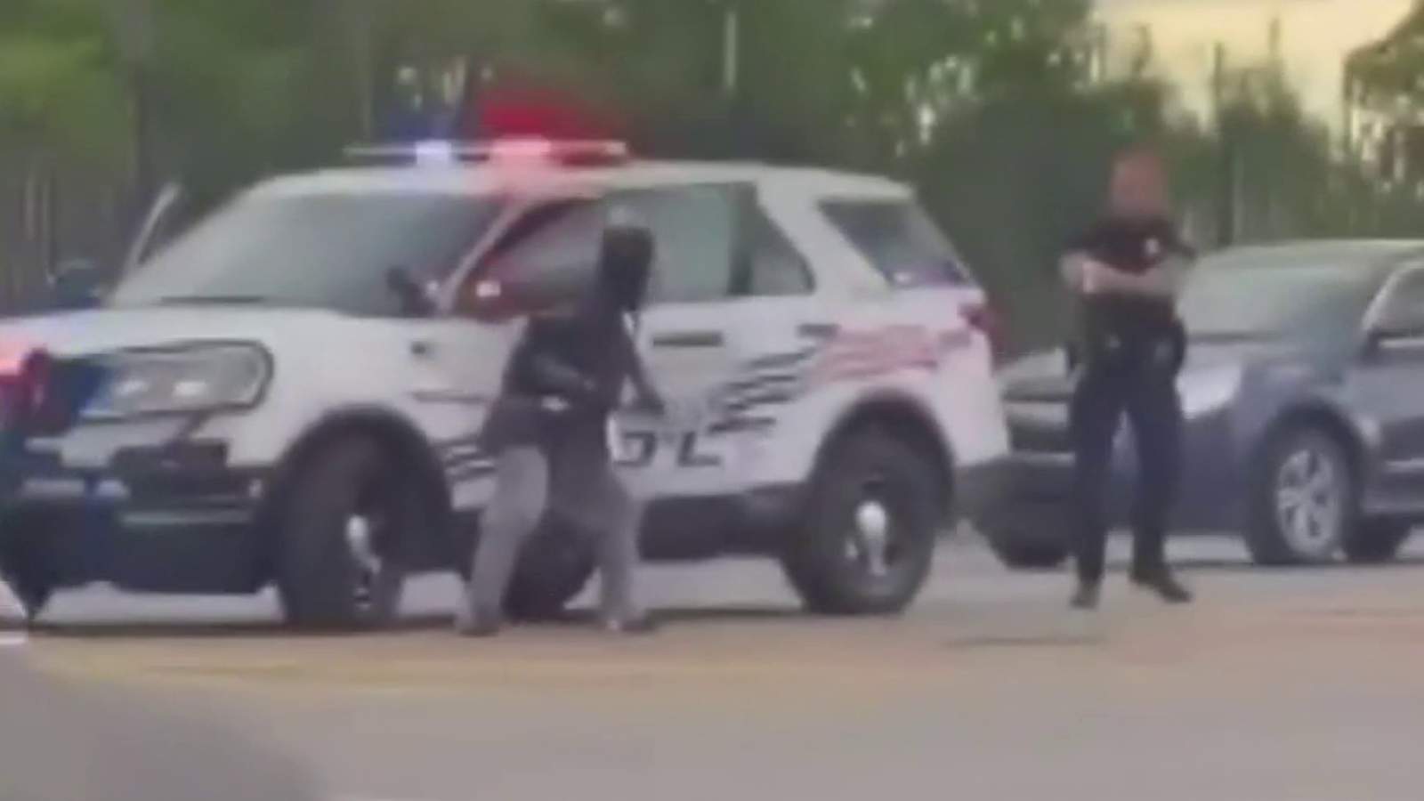 Video captures fatal encounter between Detroit police officer, man with sword