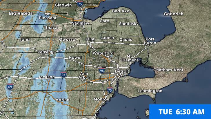 Metro Detroit weather: Some snow showers, but otherwise quiet