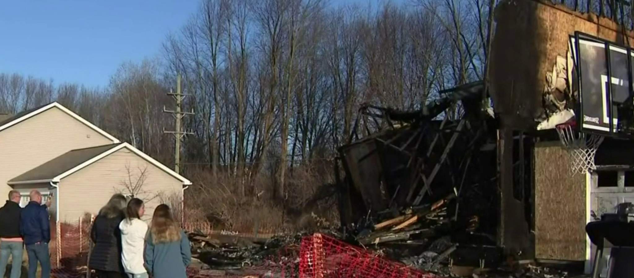 Livingston County family narrowly escapes devastating house fire