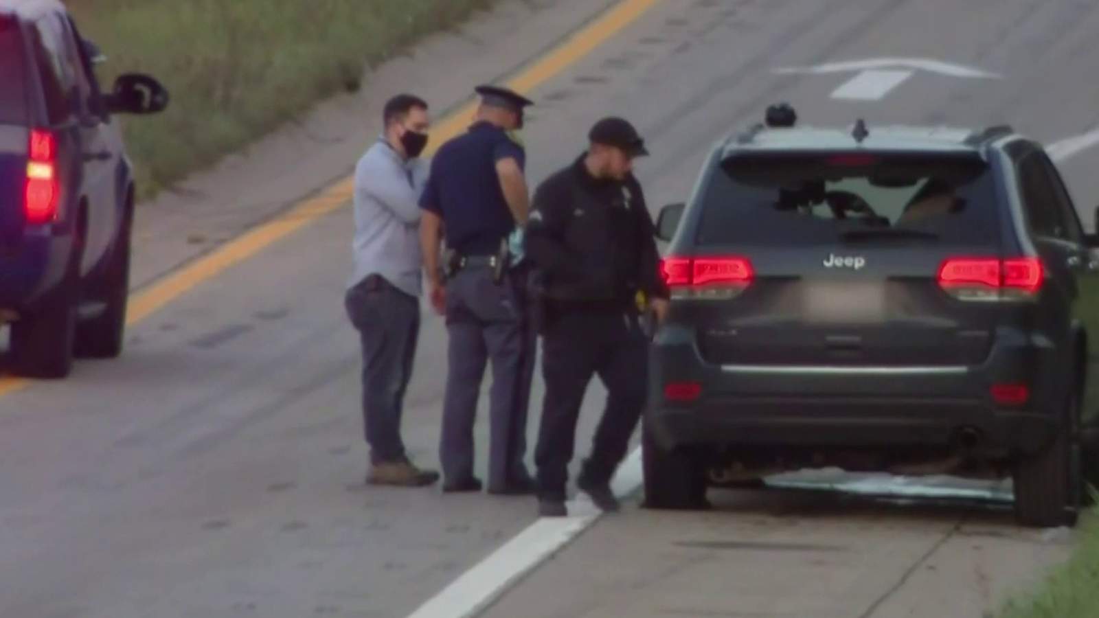 Police: Shots fired at man driving on Southfield Freeway
