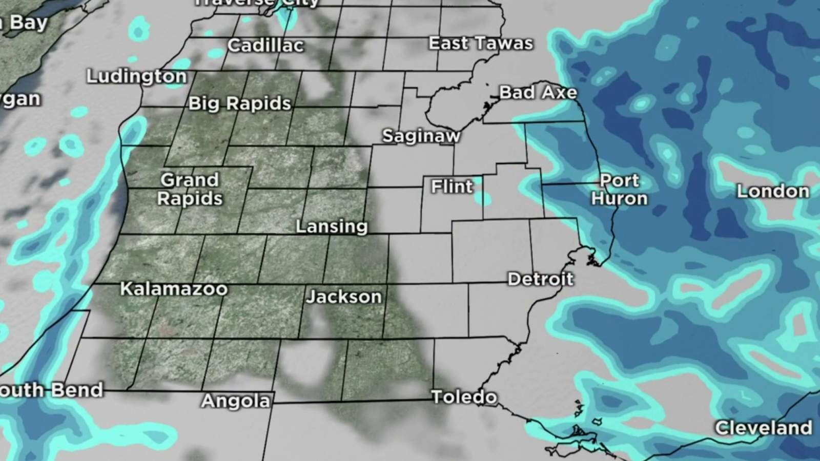 Metro Detroit weather: Cloudy weekend, snow possible for Christmas Day