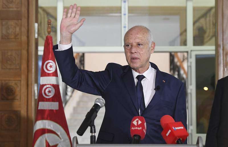Tunisia’s Saied strengthens presidential powers in decrees