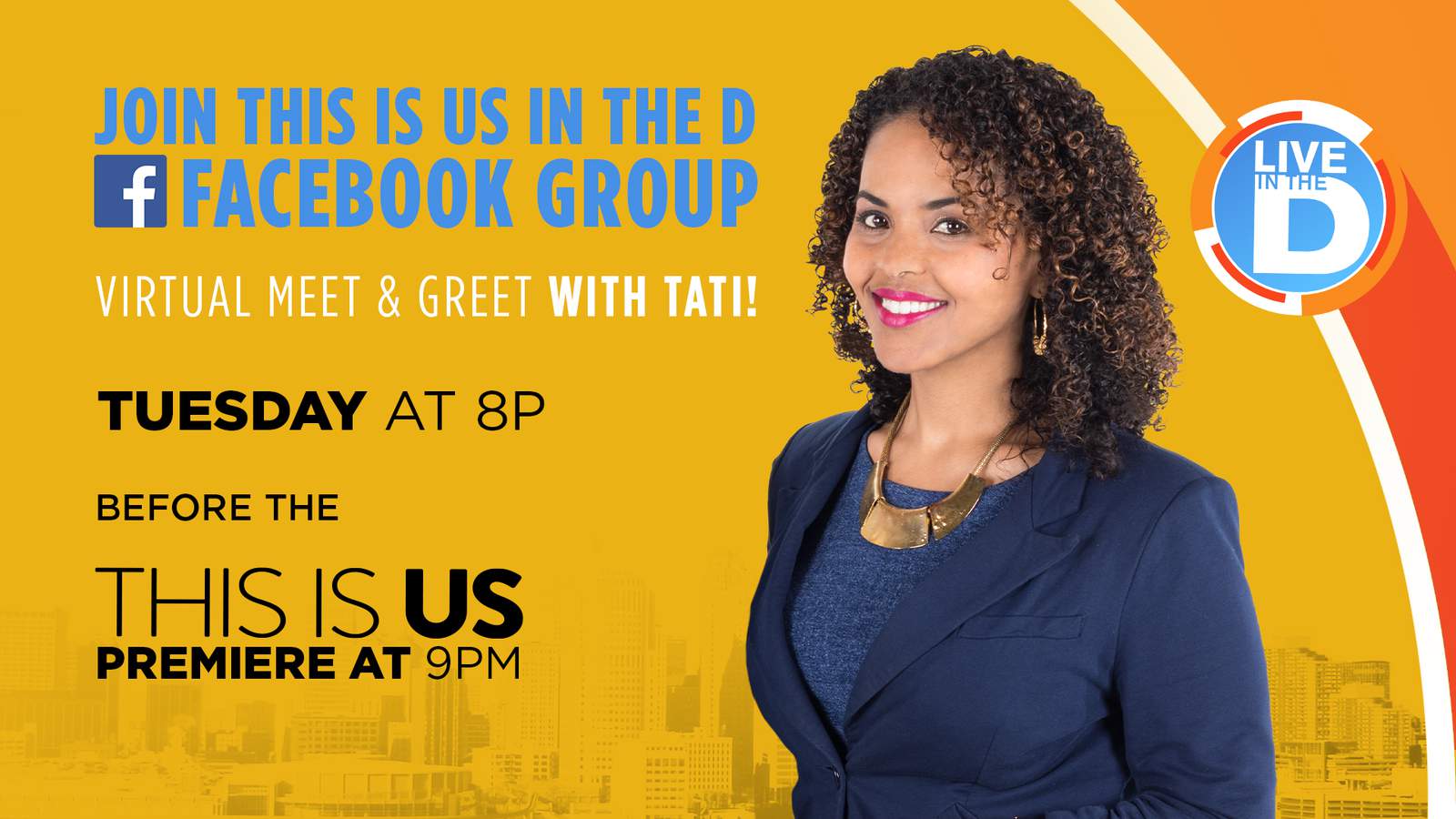 Join Tati for our ‘This Is Us' chat tonight