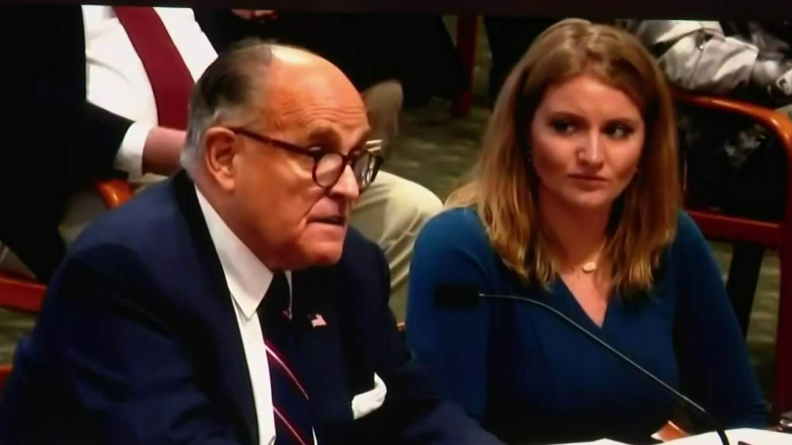 Rudy Giuliani pushes Michigan election fraud claims in Lansing