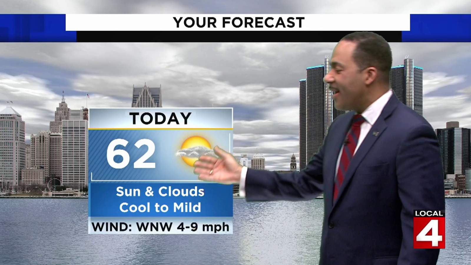 Metro Detroit weather: Mild Sunday afternoon before cold and slippery conditions begin this week